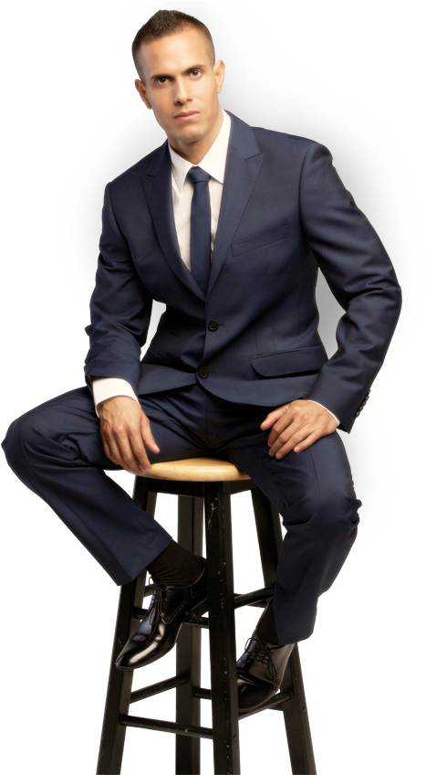 Alfonso Caldera - Tuxedo (493x847), Png Download