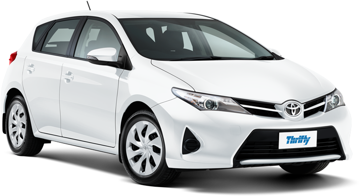 Thrifty Car Rental New Zealand - Toyota Corolla Small Car (800x520), Png Download