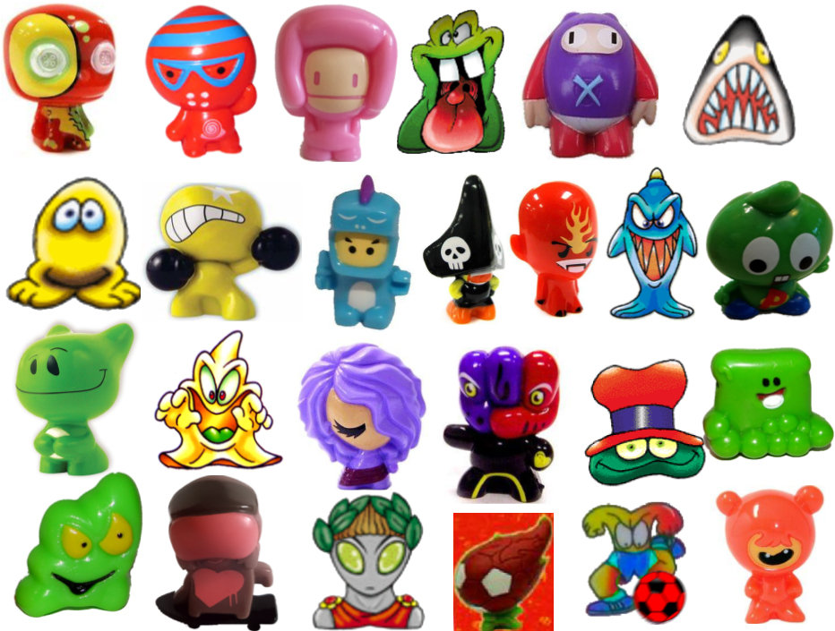 Charater List For New Background - Gogos Crazy Bones Most Wanted (960x720), Png Download
