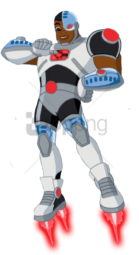 Free Png Download Dc Super Hero Girls Cyborg Clipart - Cyborg Dc Super Hero Girls (480x845), Png Download