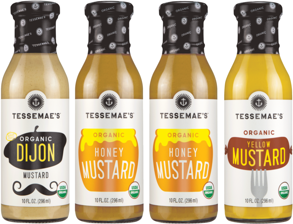 Must Have Mustard Pack - Tessemae's, Llc (1000x1024), Png Download