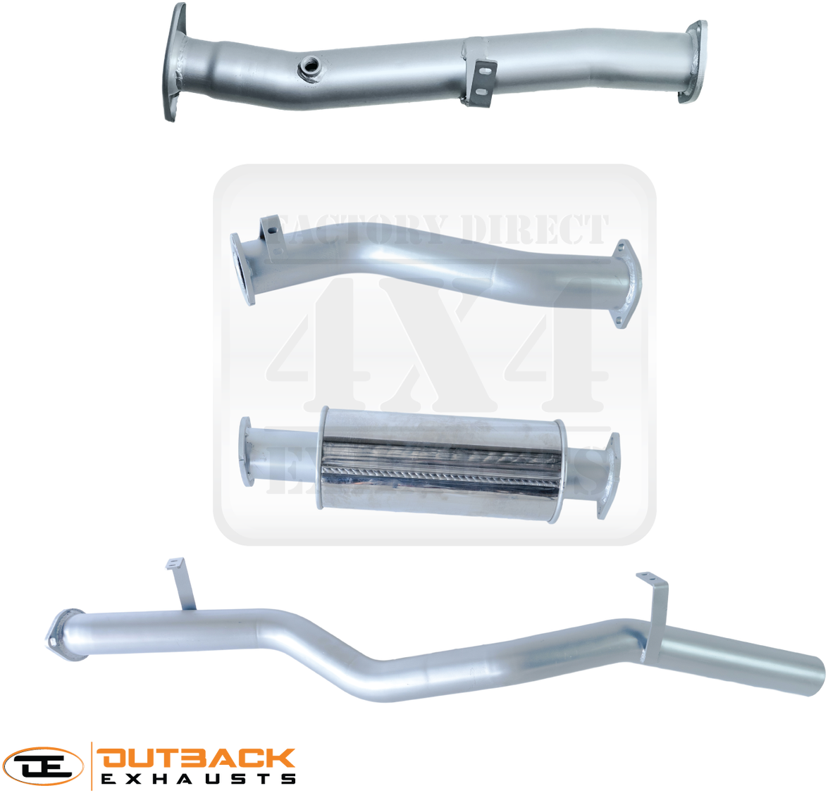 Image - Exhaust Pipe For Single Cab 2003 Mk Triton (1280x1280), Png Download