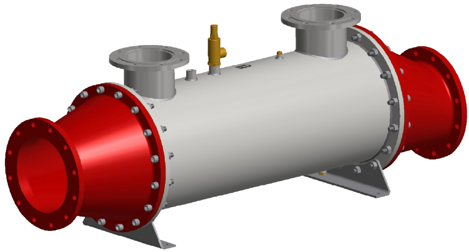 Bowman 15 Inch Gas Heat Exchanger Copy - Heat Exchanger Gas (960x515), Png Download