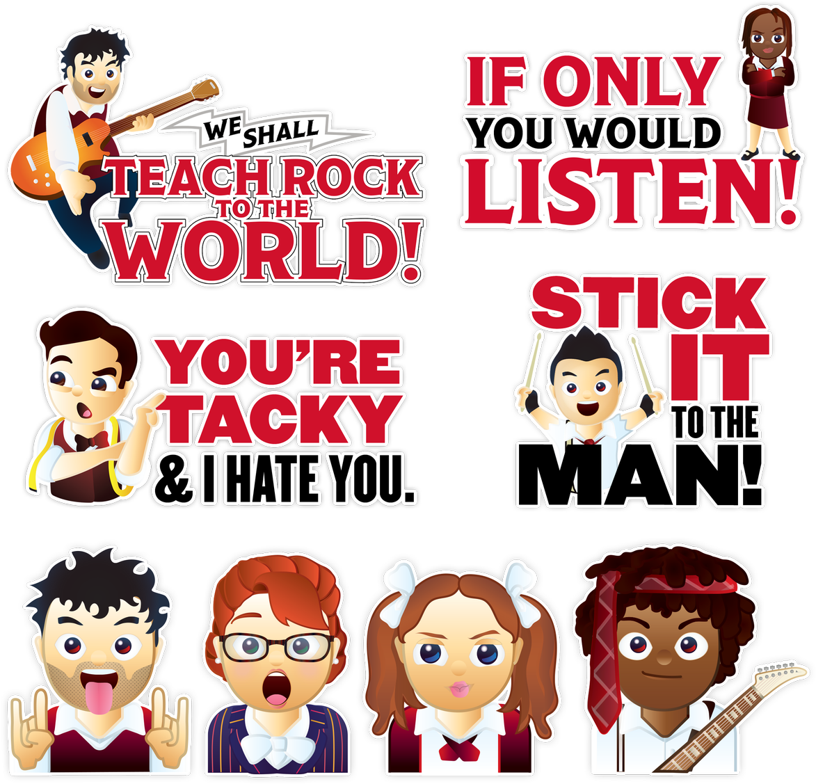 School Of Rock On Twitter (1189x1200), Png Download