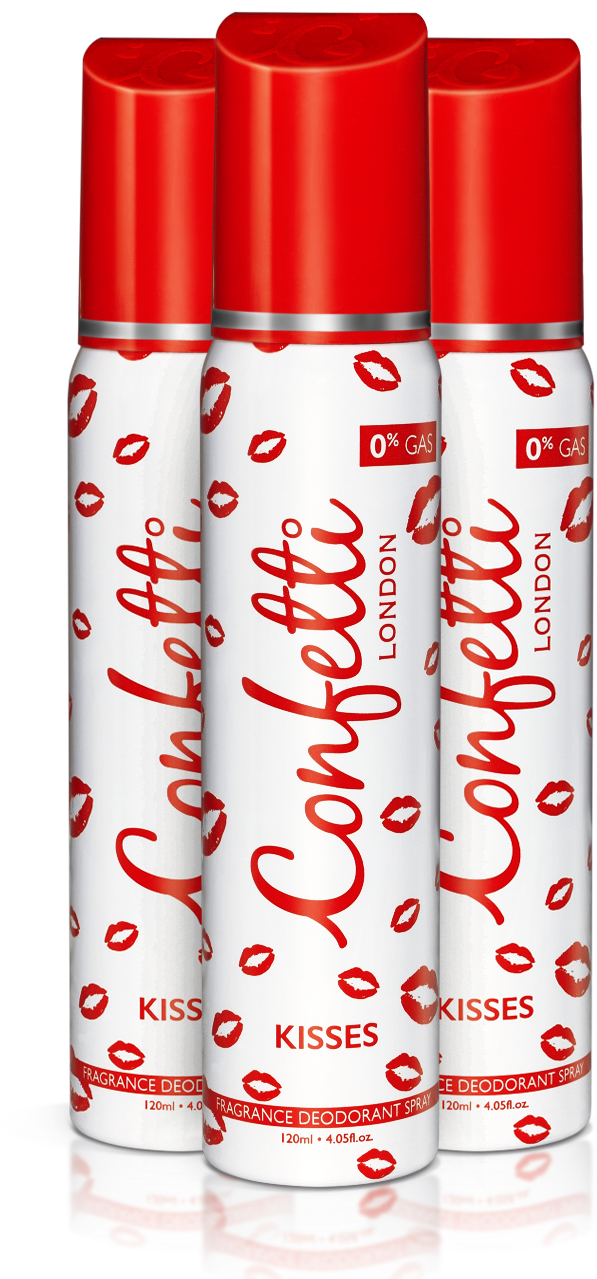 Confetti 120 X 3 Kisses - Lip Care (709x1370), Png Download