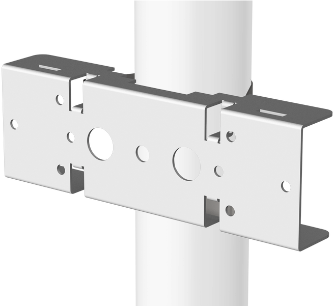 Pole Mount Adaptor-wh - Shelf (800x600), Png Download