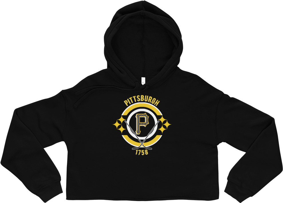 Pgh Crop Hoodie (1000x1000), Png Download