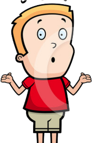 Professional Clipart Confused - Cartoon Boy (640x480), Png Download