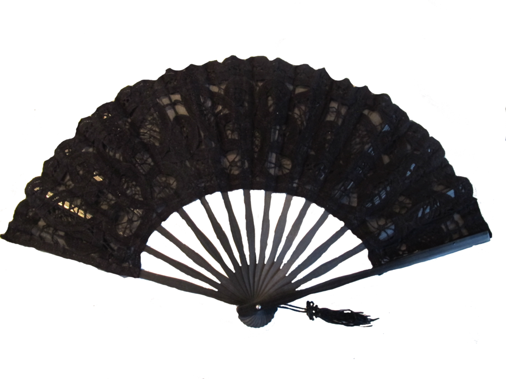 Large Lace Fan - Cây Quạt Giấy Vector (1024x768), Png Download
