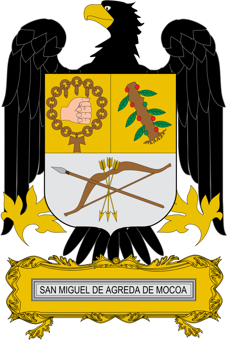 Mocoa, Capital De Putumayo, Colombia Putumayo Bandera Y Escudo Free