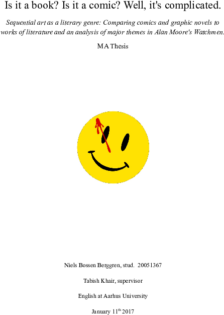Docx - Watchmen Smiley (595x842), Png Download