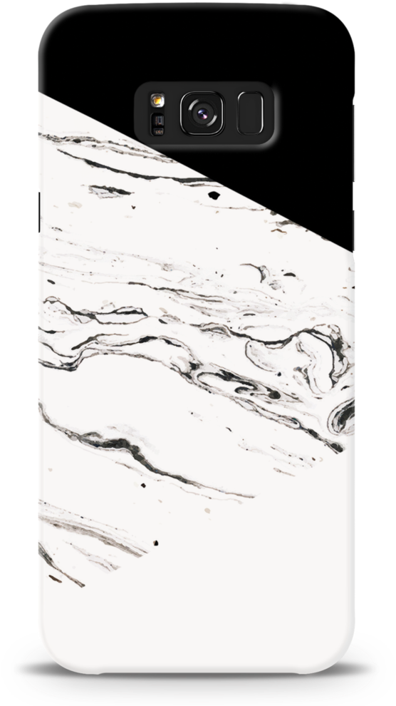 Geometric White Marble Textured Cover Case For Samsung - Iphone (1024x1024), Png Download