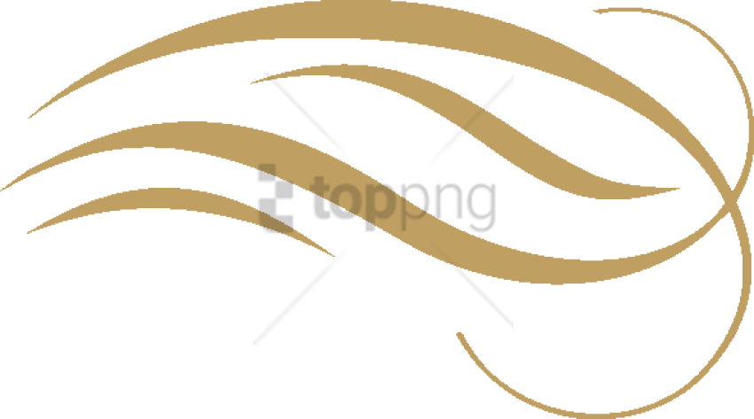 Free Png Gold Swirl Design Png Png Image With Transparent (850x473), Png Download