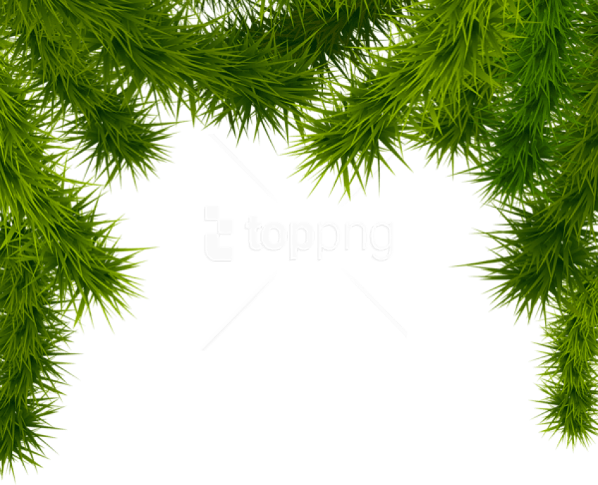 Free Png Pine Branches Png - Christmas Tree Branches Png (850x689), Png Download