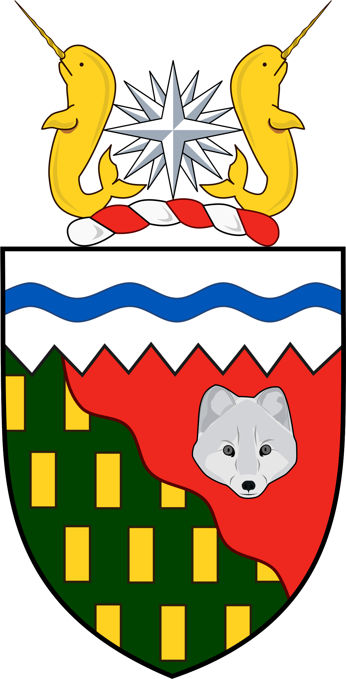 Northwest Territories Flag (1200x2311), Png Download