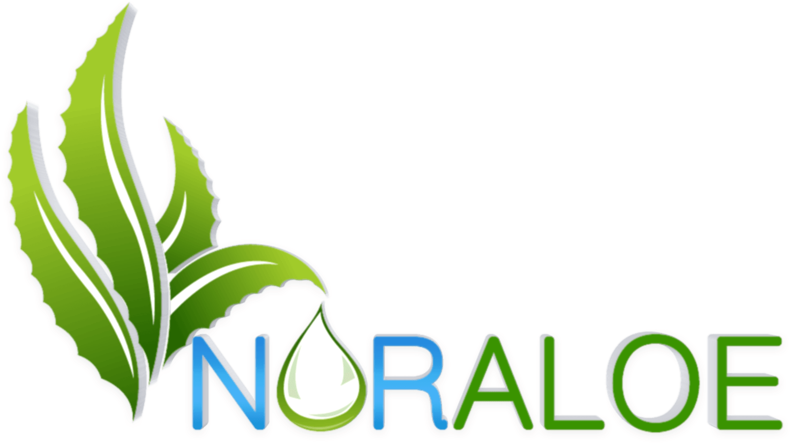 Aloe Vera In Logo (1672x982), Png Download