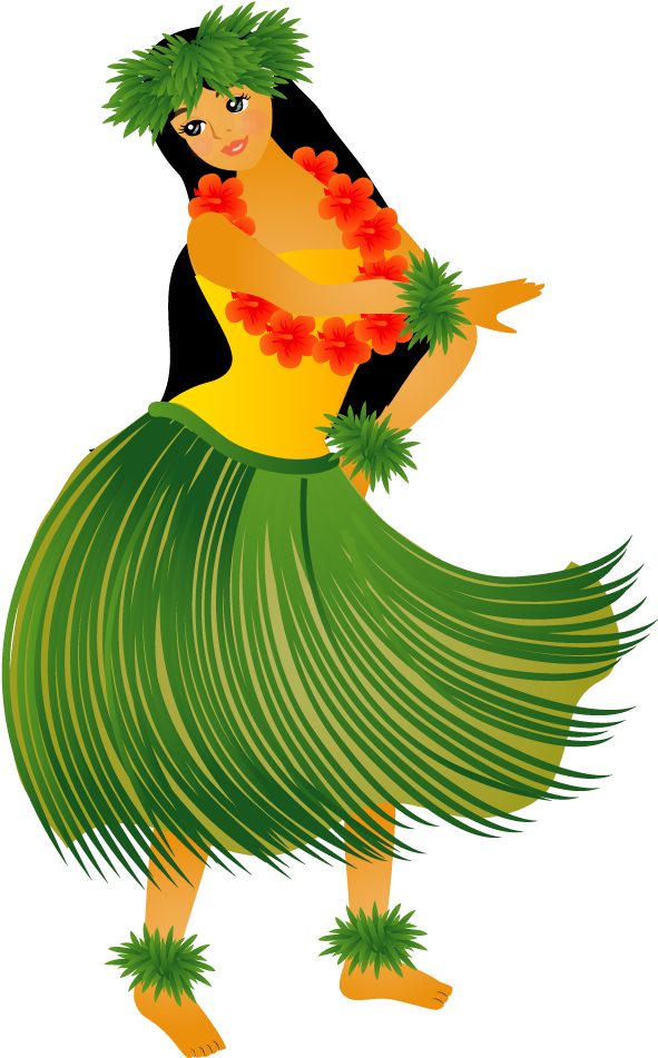 Hawaiian Aloha Tropical - Hawaiian Party Vector Png (667x1000), Png Download