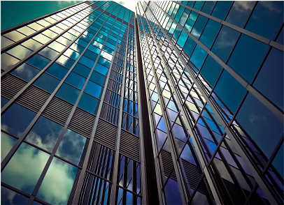 Colorless And Especially Transparent Glass - Skyscraper Hd (600x518), Png Download