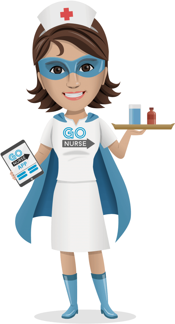 Clip Art Freeuse Download Go Nurse Best Nursing Agency - Nurse (600x1082), Png Download