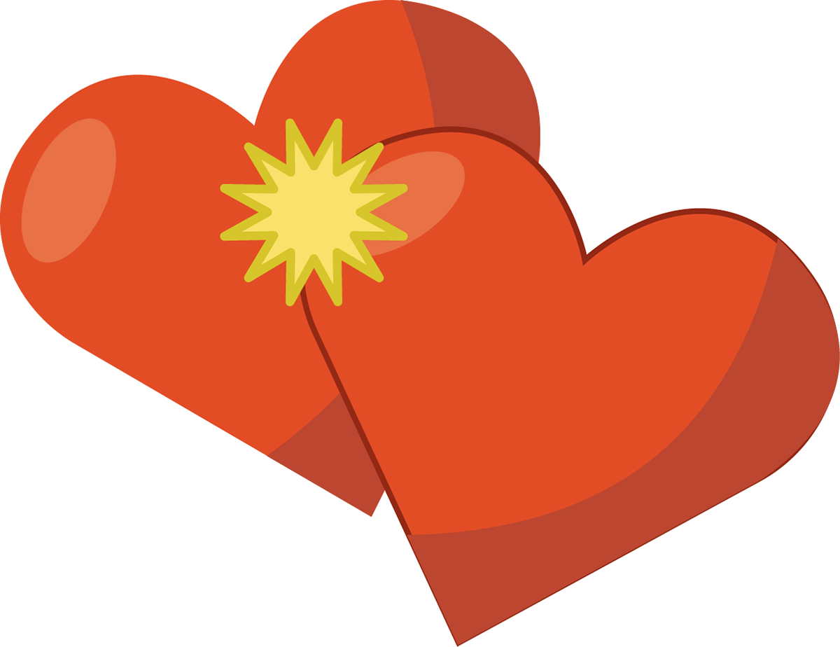 Branding And Custom Icons For A Website Dedicated To - Heart (1200x924), Png Download