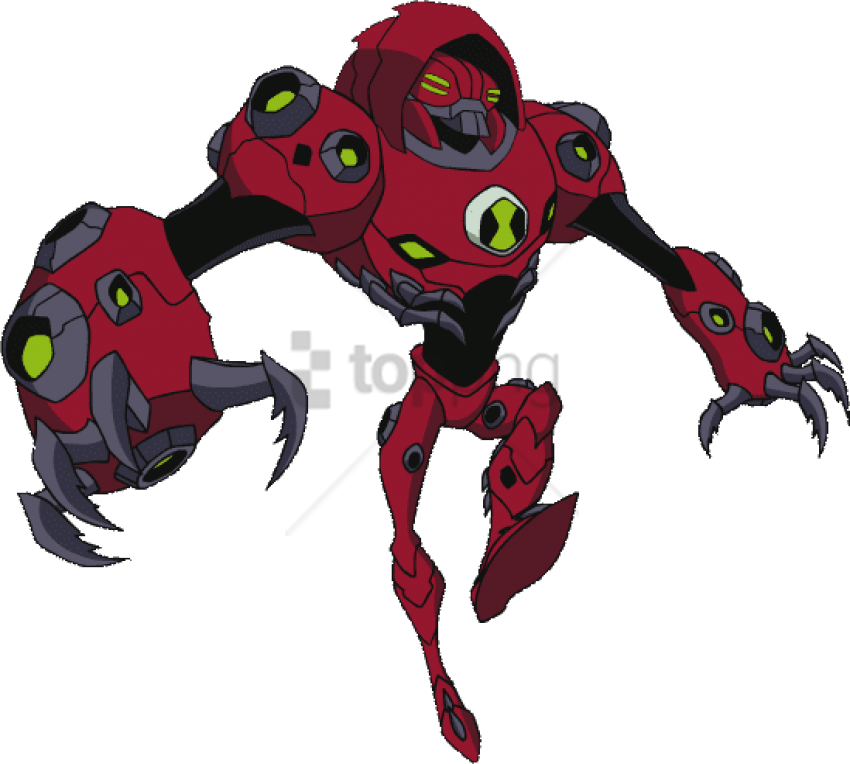 Free Png Download Ben 10 Water Hazard Clipart Png Photo - Ben 10 Fire Aliens (850x764), Png Download