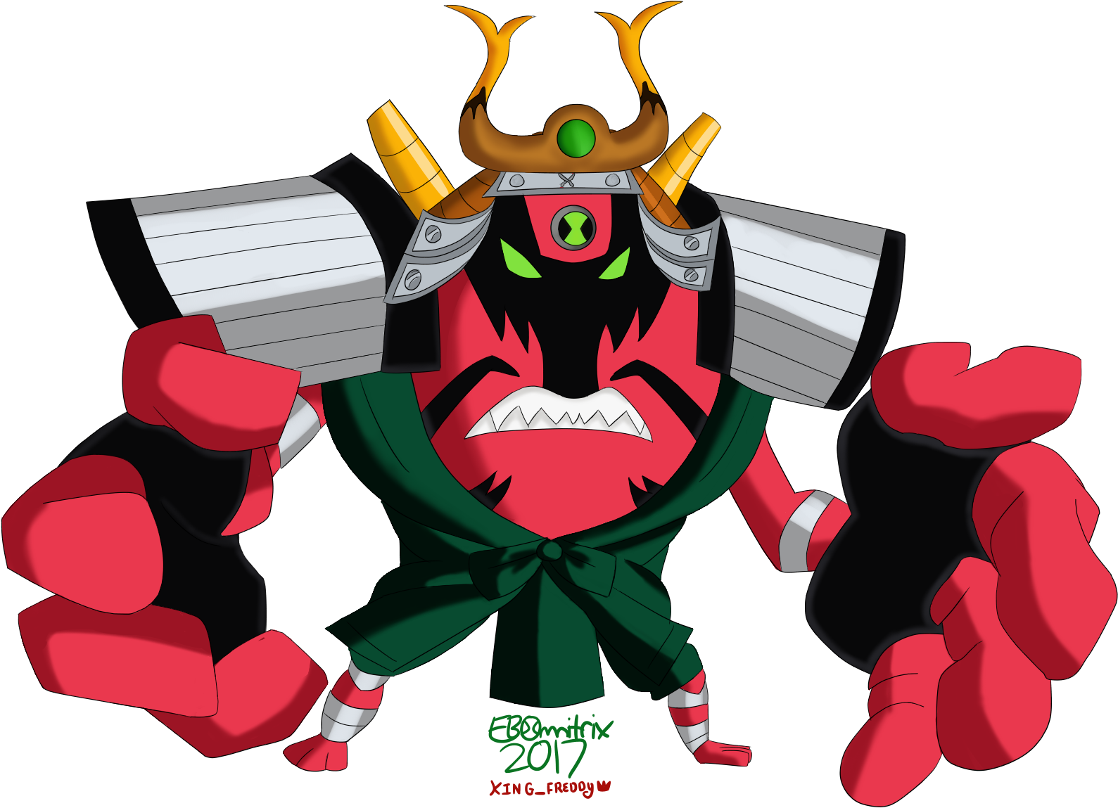 E-10, Slapstrike - Ben 10 Omniverse Slapstrike (1620x1160), Png Download
