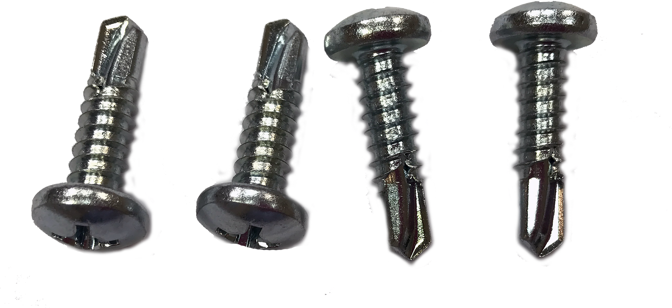 Pan Head Self Drilling Screws - C-clamp (2574x1281), Png Download