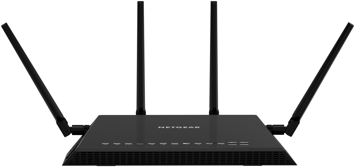 Netgear Router - Netgear Nighthawk Ac2600 (1350x636), Png Download
