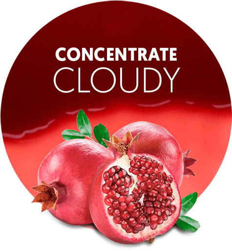 If Pomegranate Cloudy Is Added To Other Juice Concentrates, - Pomegranate Juices Png (536x595), Png Download