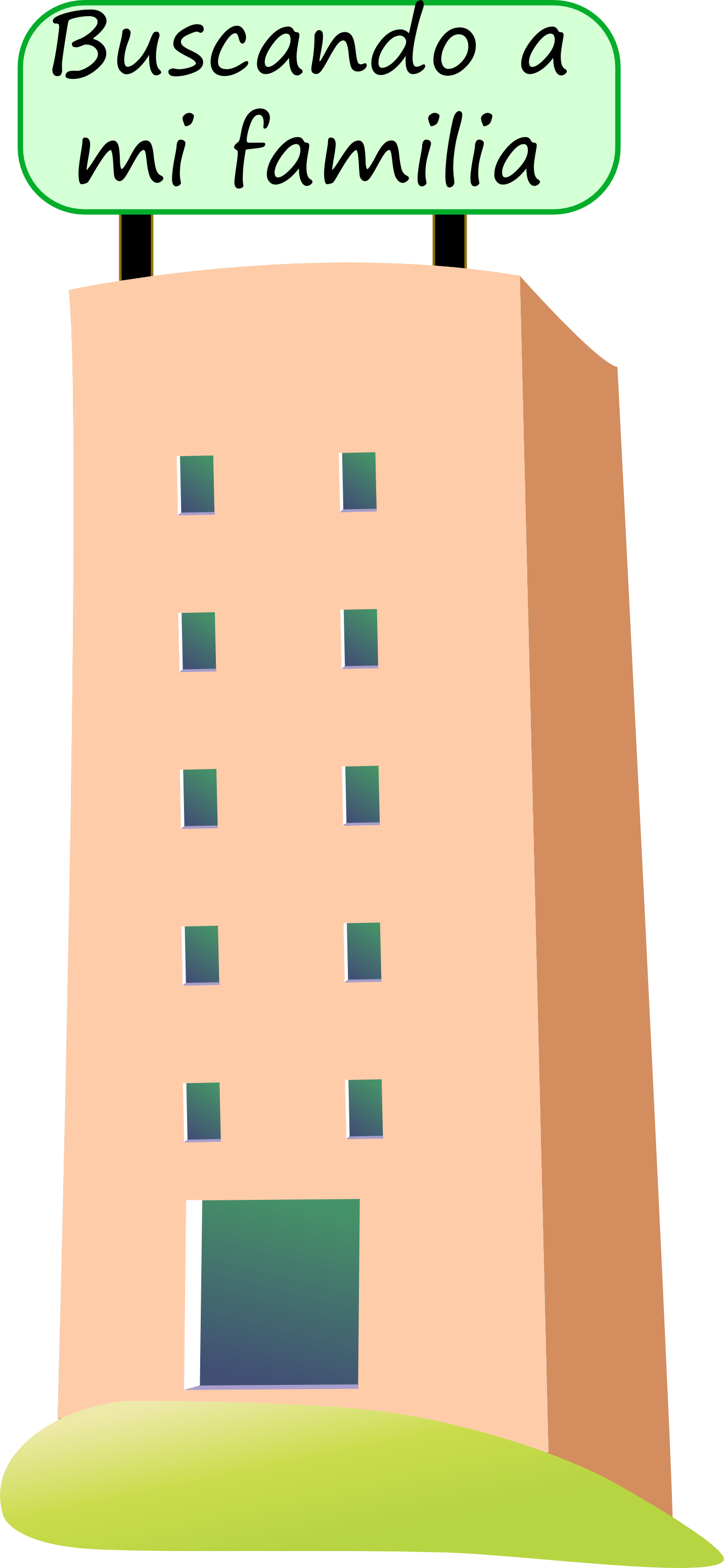 Buscando-familia - Wood (1432x3101), Png Download