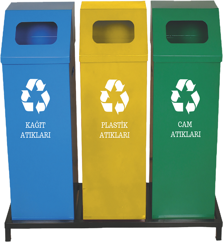 Tm 247 Square Recycle Bin Painted Base - Plastic (1000x1559), Png Download