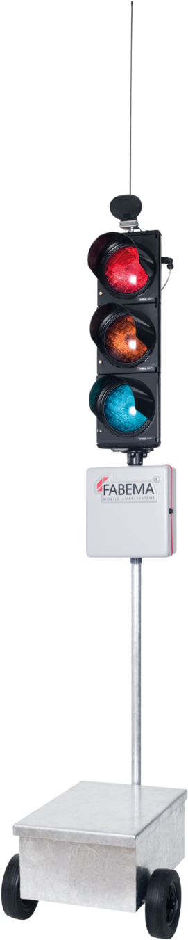 Funkampel In Der Standard-variante - Traffic Light (396x1400), Png Download