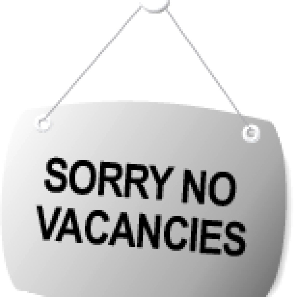 Sorry No Vacancies - Sign (1024x1024), Png Download