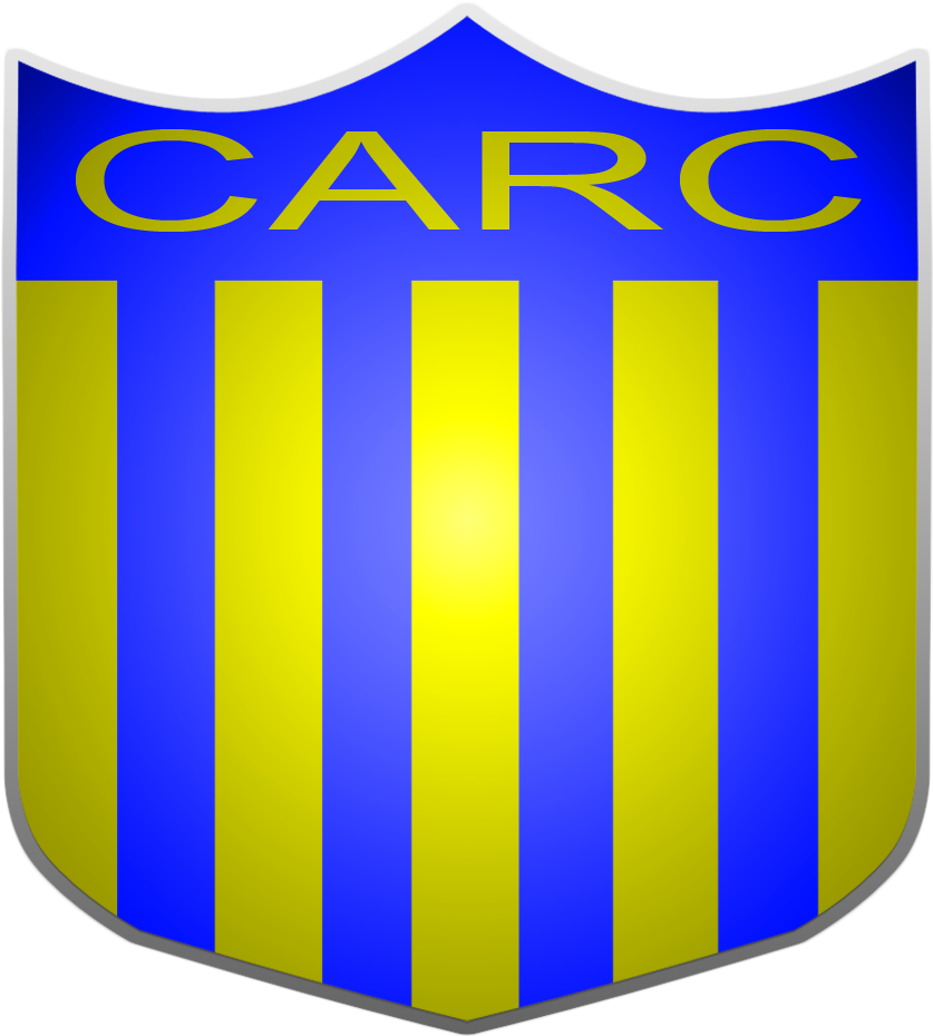Escudo Rosario Central 2014 - Electric Blue (891x962), Png Download