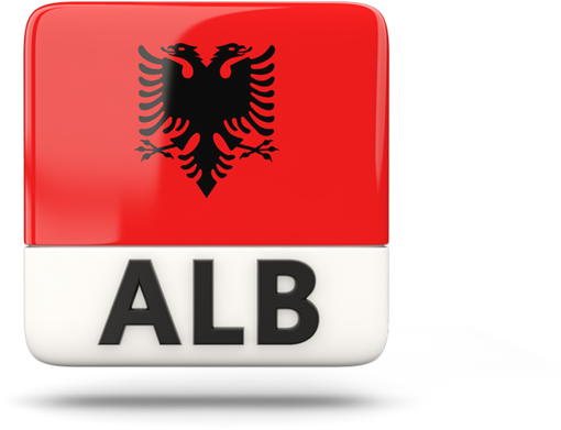 Albanian Flag (640x480), Png Download