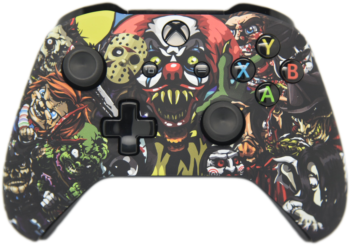 Scary Party Xbox One S Controller - Xbox One Controller Scary (1280x853), Png Download