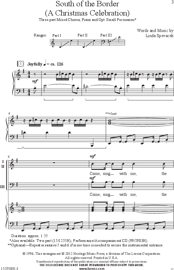 Border Thumbnail - Sheet Music (672x984), Png Download