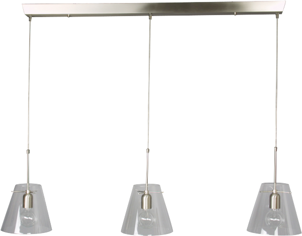 Hanging Lamp 5967st - Hanglamp Glass Cloak Steinhauer (600x600), Png Download