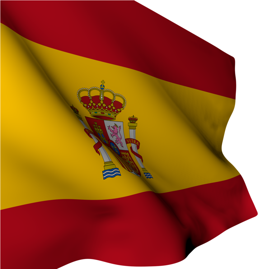 This Reading And Listening Exercise Discusses The Spanish - Bandera España En Movimiento (1024x864), Png Download