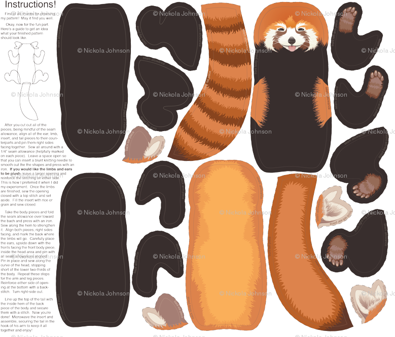 Red Panda Clipart Ice Skating - Illustration (787x674), Png Download