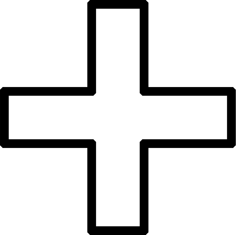 Png File Svg - Cross (981x980), Png Download
