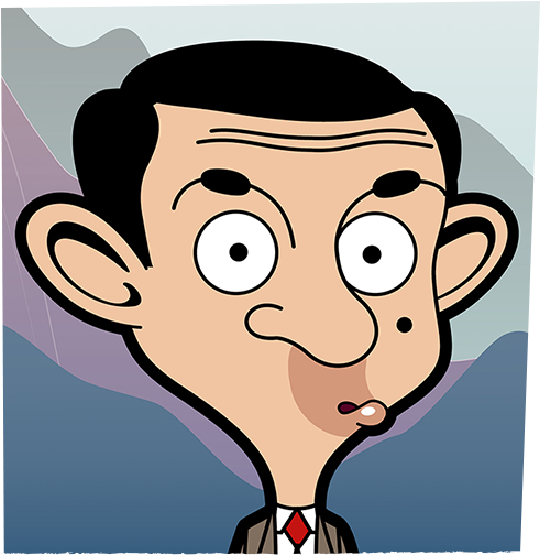 Mr Bean Animation (600x540), Png Download
