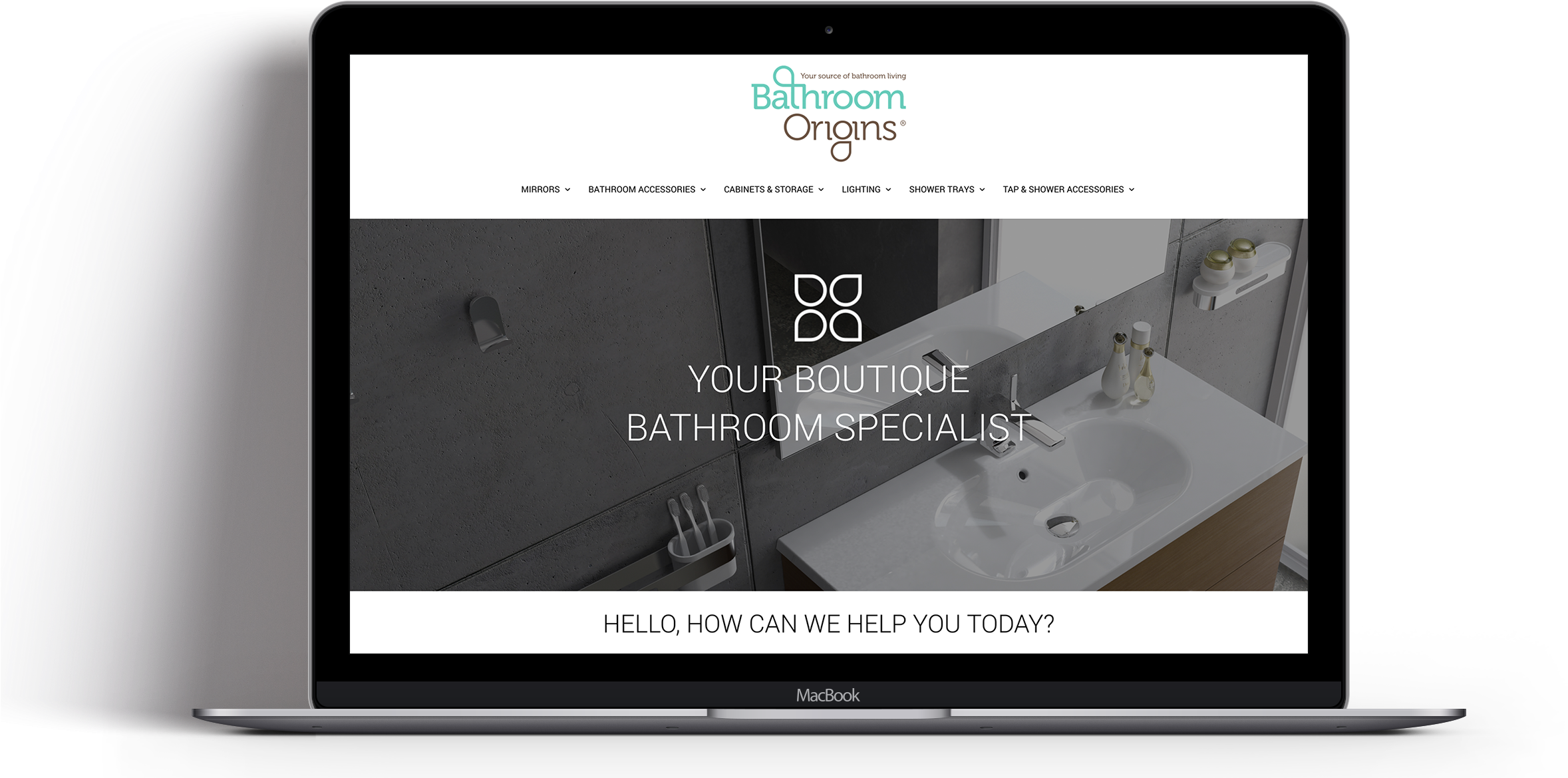 Bathroom Origins Newsletter Image - Led-backlit Lcd Display (2448x1222), Png Download