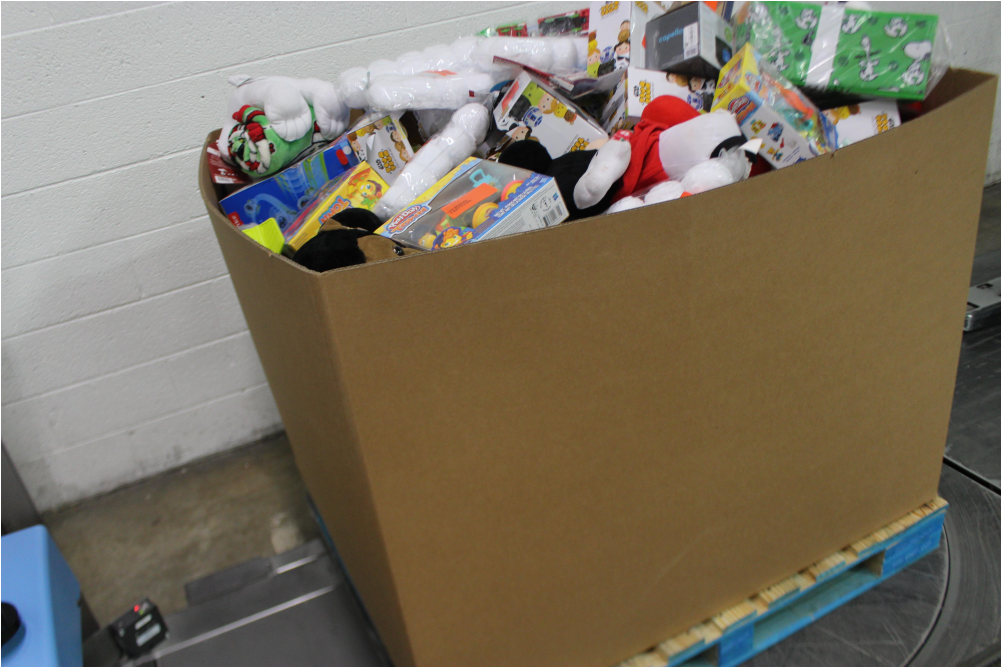 Pallet 495 Pcs Stuffed Animals, Dolls, Pretend & Dress-up, - Carton (1000x1000), Png Download