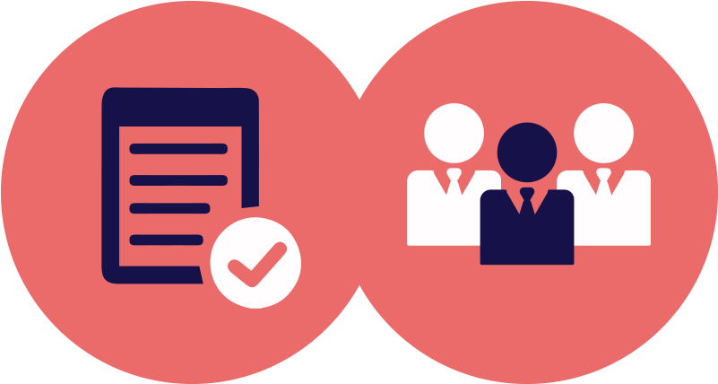 Auditing & Audiences - Circle (800x500), Png Download