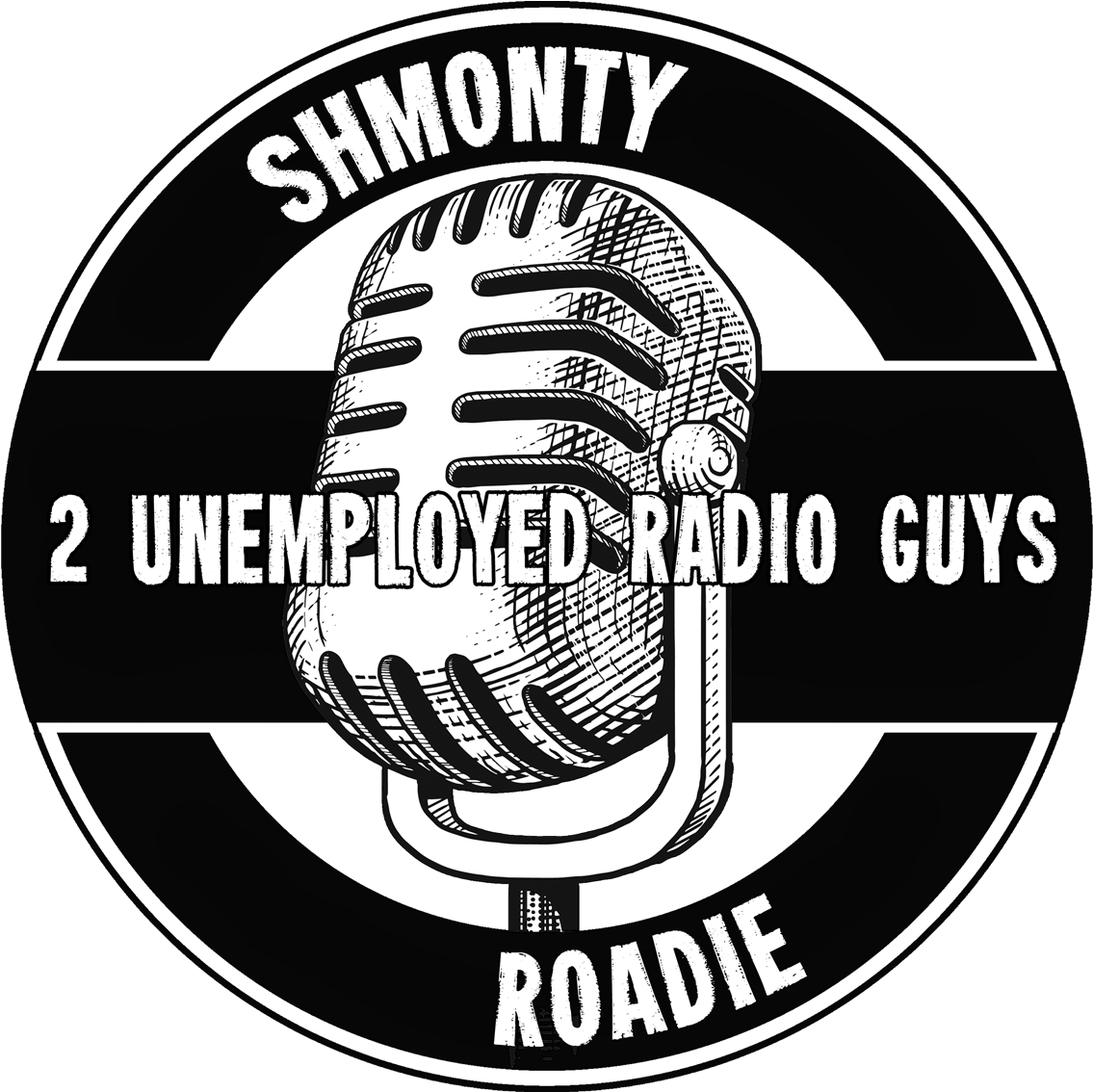 2 Unemployed Radio Guys Logo - Houston Astros Logo Black And White (2600x1146), Png Download