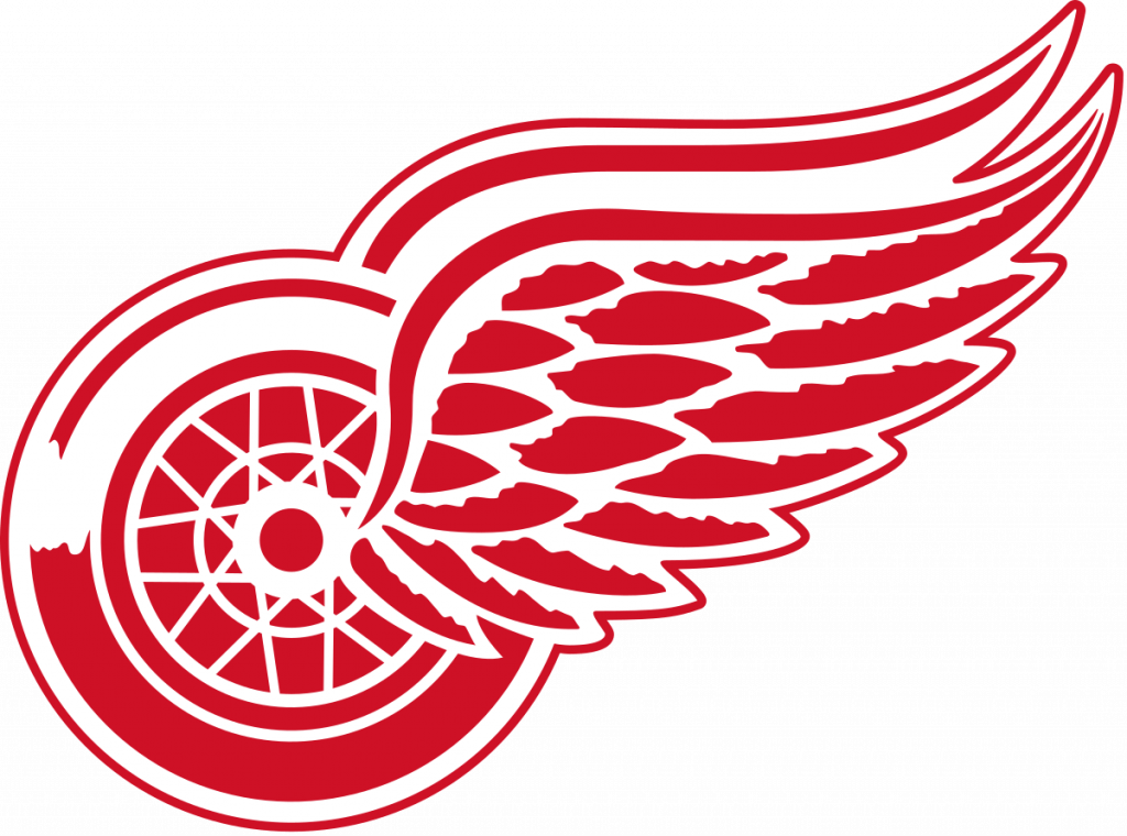 Caps Veto Wings - Detroit Red Wings Logo (1024x760), Png Download