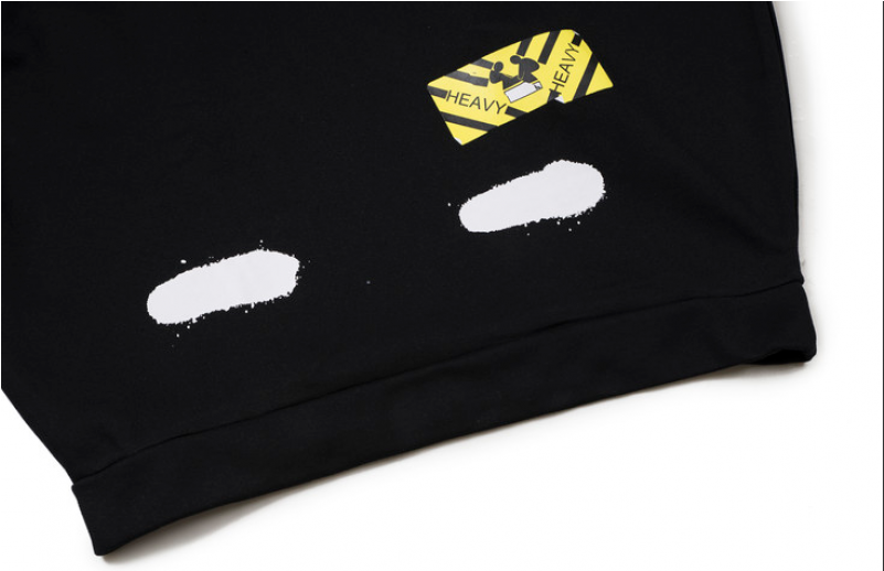 Off White Heavy Ink Hoodie - Wallet (800x800), Png Download