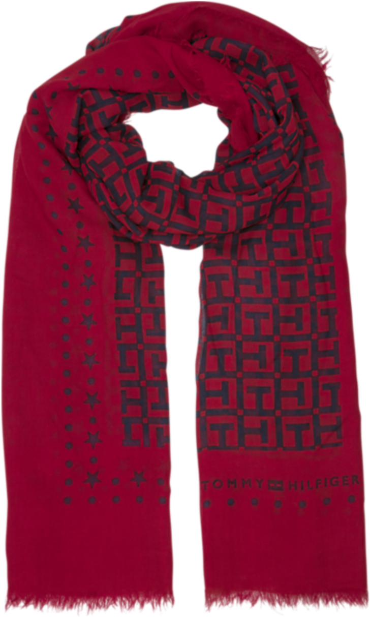 Tommy Hilfiger Monogram Scarf - Scarf (1280x1280), Png Download