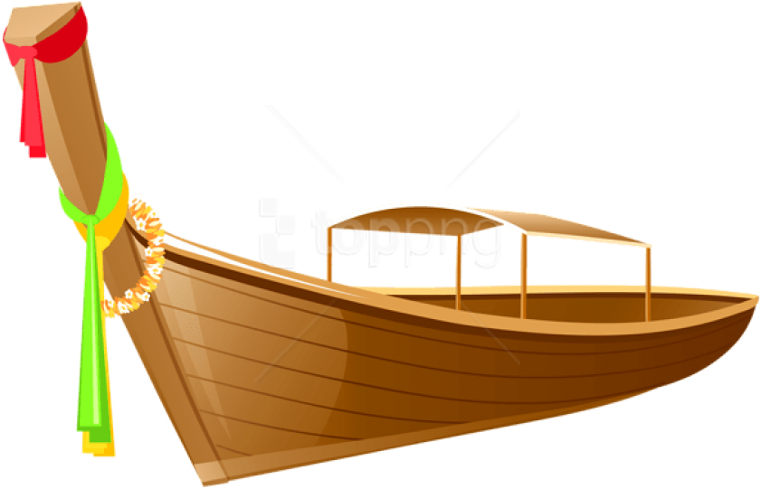 Free Png Download Thailand Long Boat Clipart Png Photo - Thailand Boat Png (850x546), Png Download